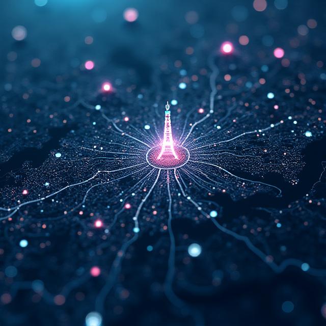 Yoru Botanixの東京オフィス所在地を示すスタイル化された地図